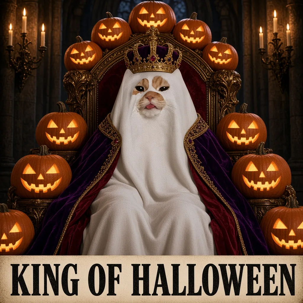 Halloween Cat meme 3